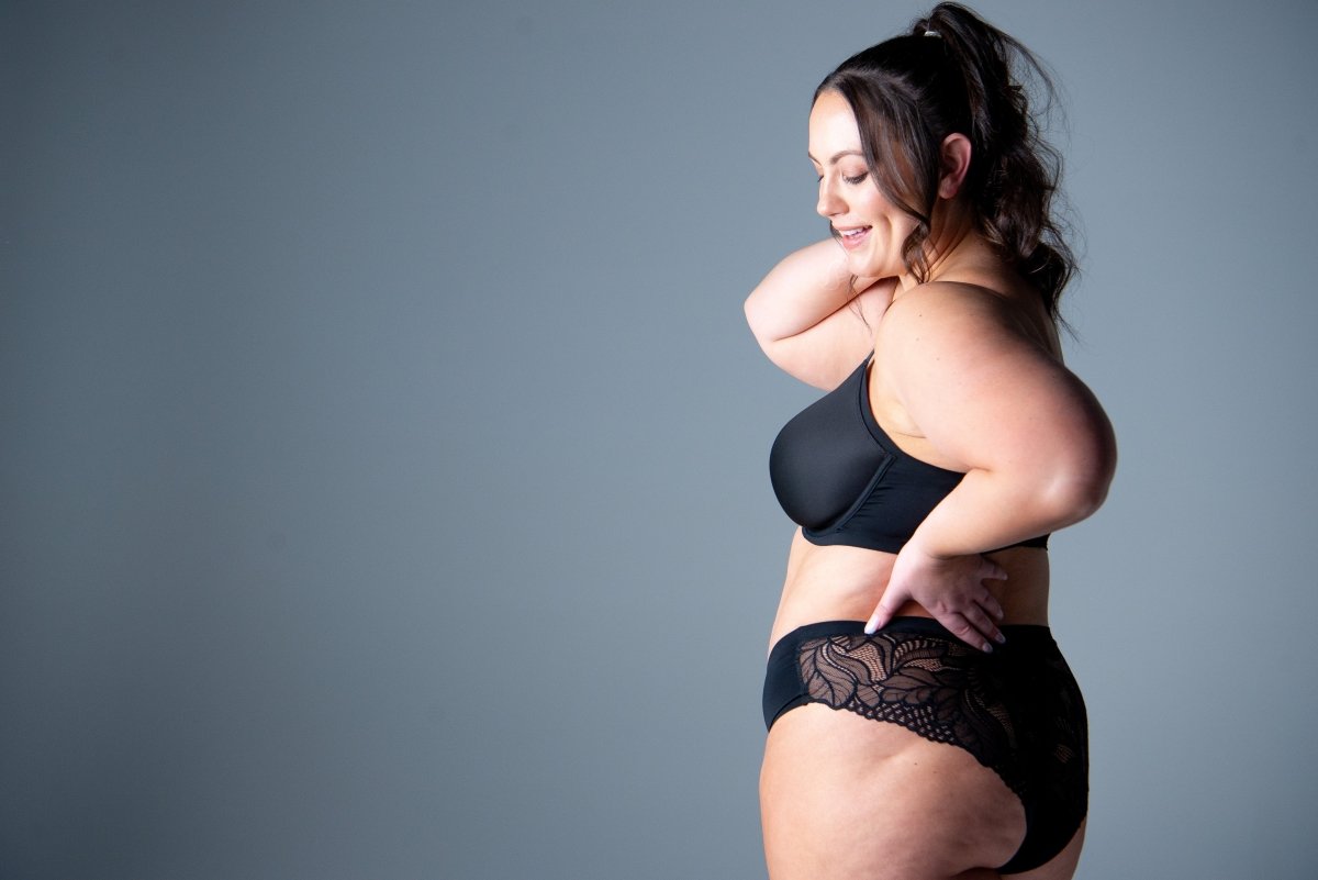 The Classic Vanishing Bikini Brief - Black - Hotmilk Lingerie