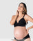 Ambition T-Shirt Nursing Bra Black - Front View - Maternity & Breastfeeding T-Shirt Bra - Hotmilk Lingerie