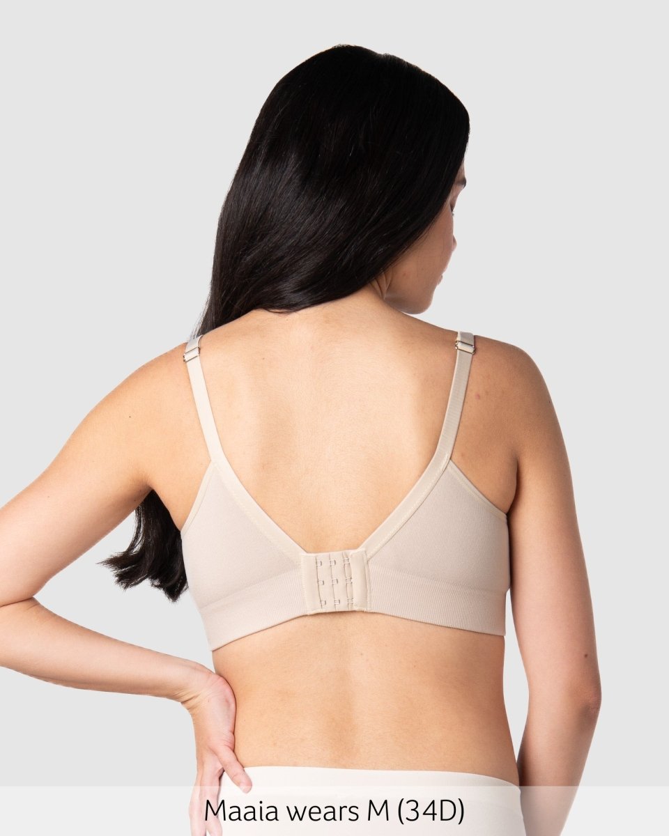 Caress FlexFit Nursing Bra - Oat - Hotmilk Lingerie