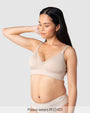 Caress Bamboo Nursing Bra - Oat