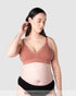 Caress FlexFit Nursing Bra Sienna Busty - Front View - Bamboo Maternity Bra for Larger Busts - Hotmilk Lingerie
