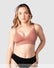 Caress FlexFit Nursing Bra Sienna - Front View - Bamboo Maternity & Breastfeeding Bra - Hotmilk Lingerie