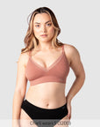 Caress FlexFit Nursing Bra Sienna - Front View - Bamboo Maternity & Breastfeeding Bra - Hotmilk Lingerie