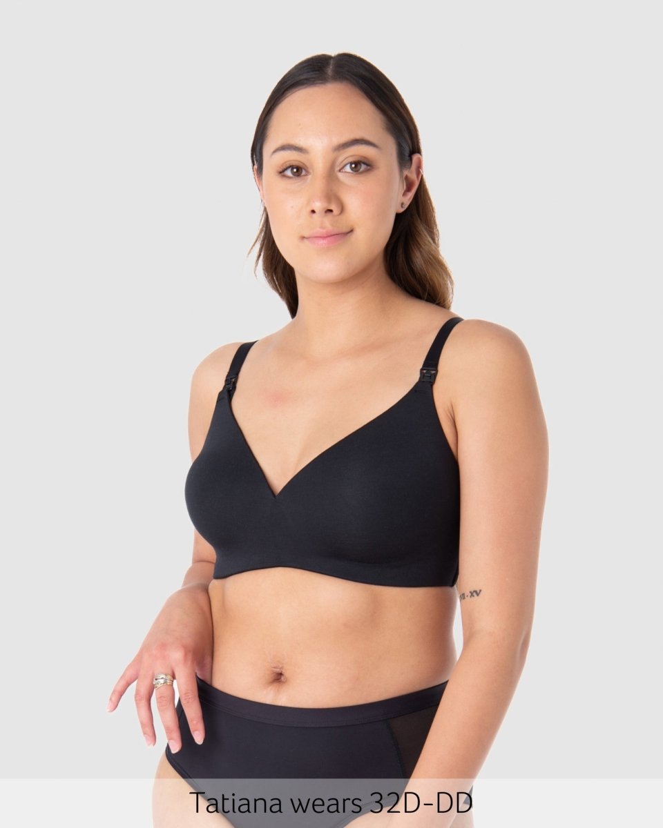 Embrace Leakproof T-Shirt - Black - Hotmilk Lingerie