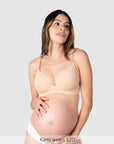 Forever Yours T-Shirt Nursing Bra Frappe - Front View - Smooth Maternity & Breastfeeding Bra - Hotmilk Lingerie