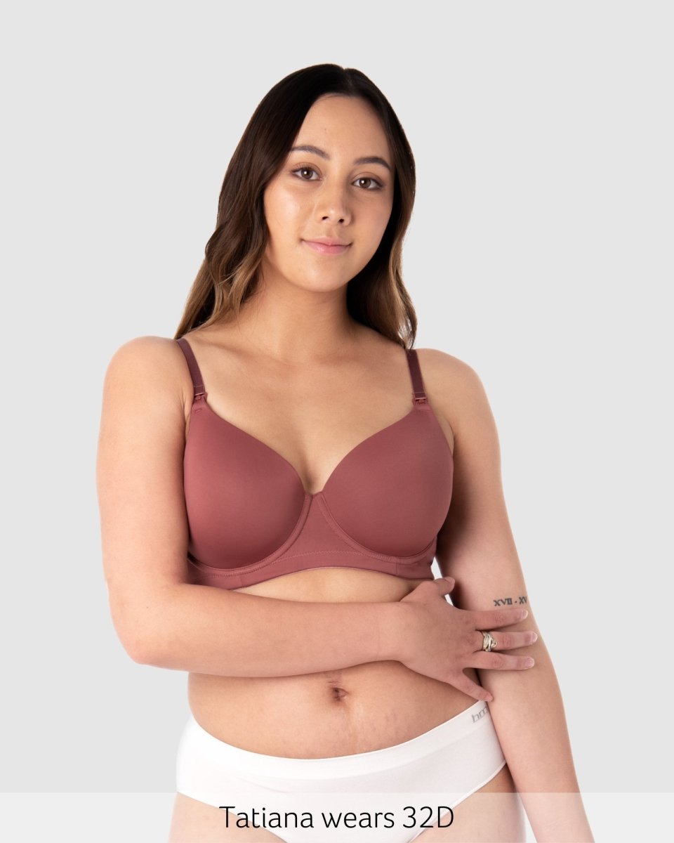 Forever Yours T-Shirt Nursing Bra - Spice - Hotmilk Lingerie