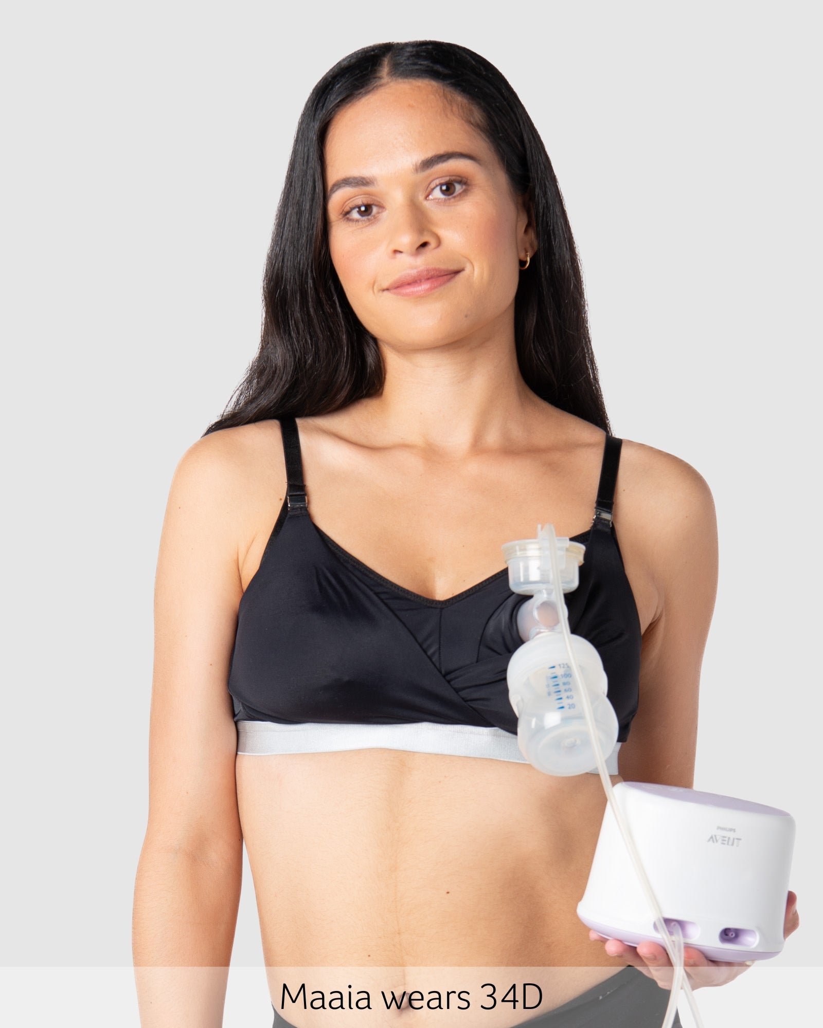 Freedom Pump Nursing Bra - Black