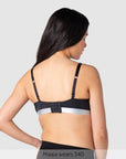 Freedom Pump Bra Black - Back View - Maternity Hands-Free Pumping Bra - Hotmilk Lingerie