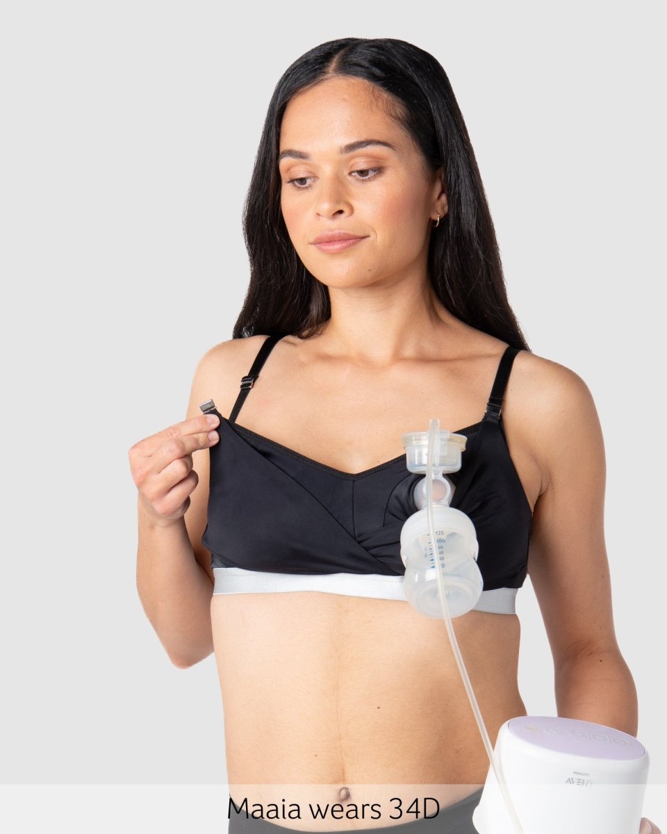 Freedom Pump Bra - Black - Hotmilk Lingerie