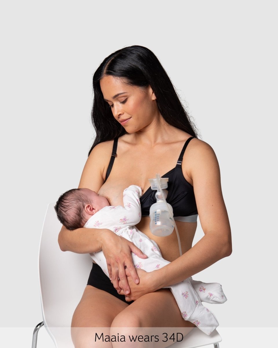 Freedom Pump Bra - Black - Hotmilk Lingerie