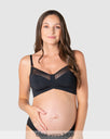 Lunar Eclipse Nursing Bra - Black