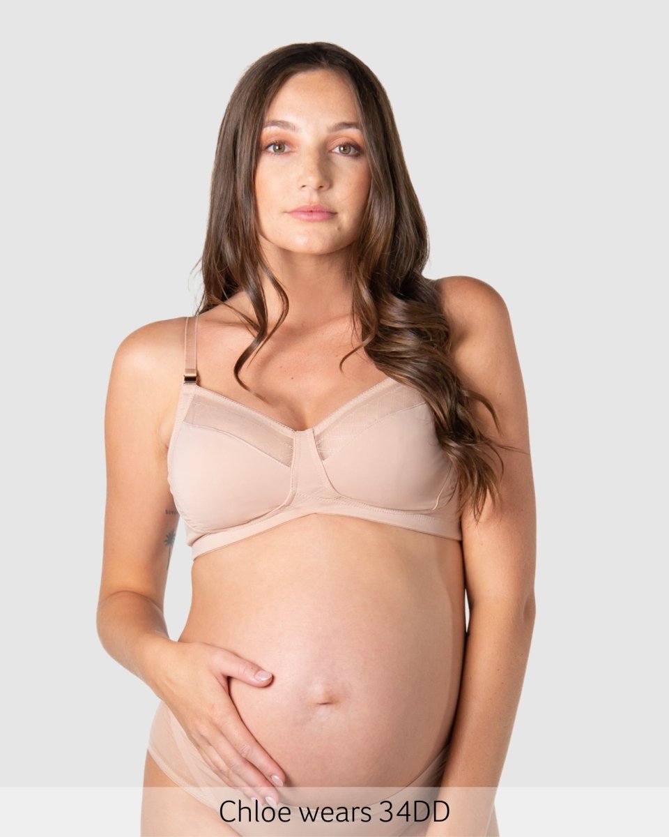 Lunar Eclipse Full Cup Nursing Bra - Cashmere - Hotmilk Lingerie
