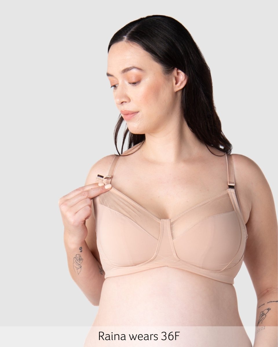 Lunar Eclipse Full Cup Nursing Bra - Cashmere - Hotmilk Lingerie