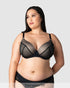 Lunar Eclipse T-Shirt Nursing Bra - Black - Hotmilk Lingerie