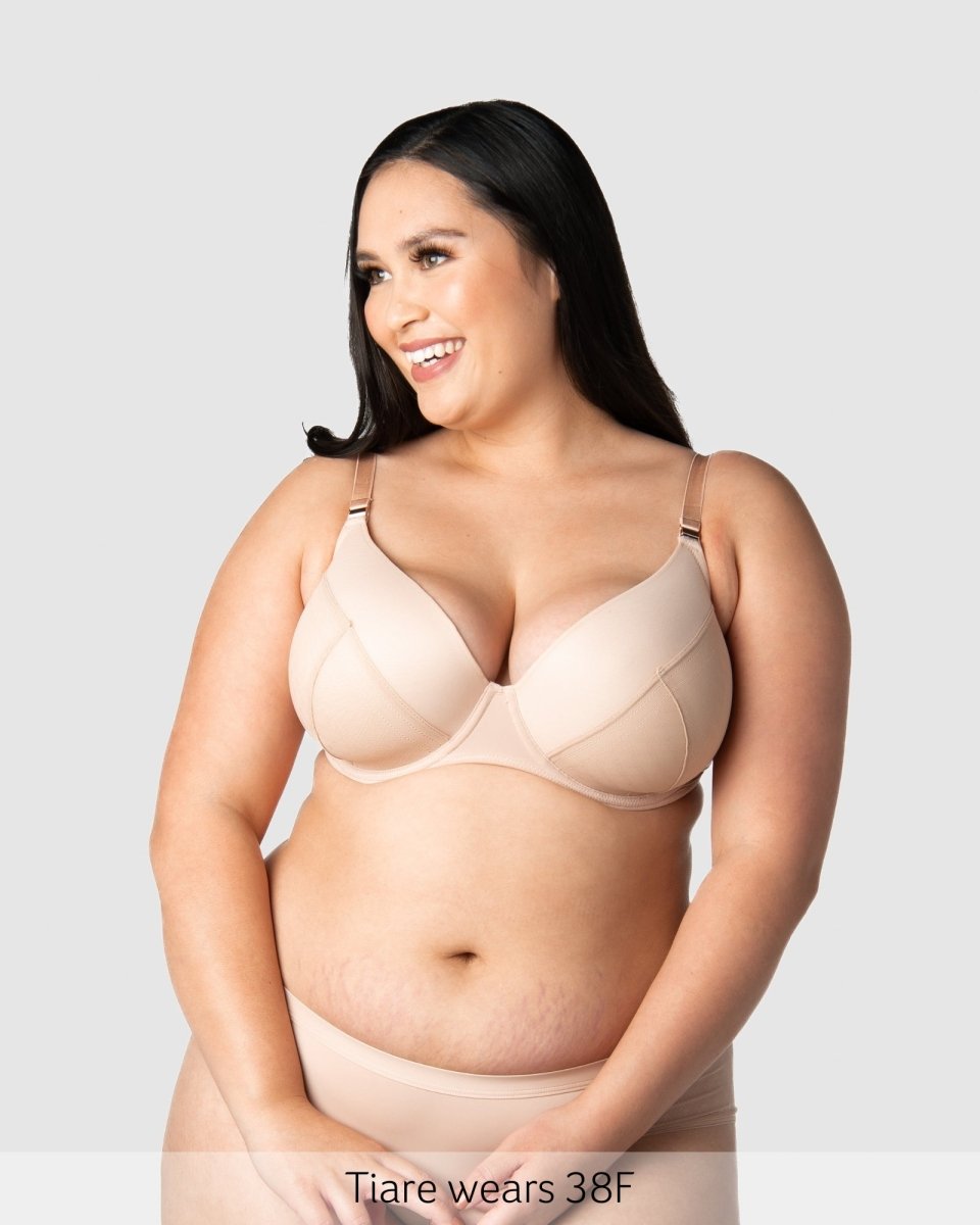 Lunar Eclipse T-Shirt Nursing Bra - Cashmere - Hotmilk Lingerie