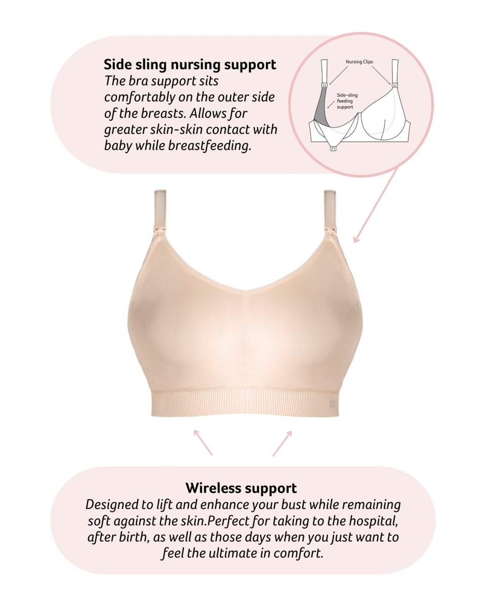 My Everyday FlexFit Nursing Bra - Latte Busty - Hotmilk Lingerie