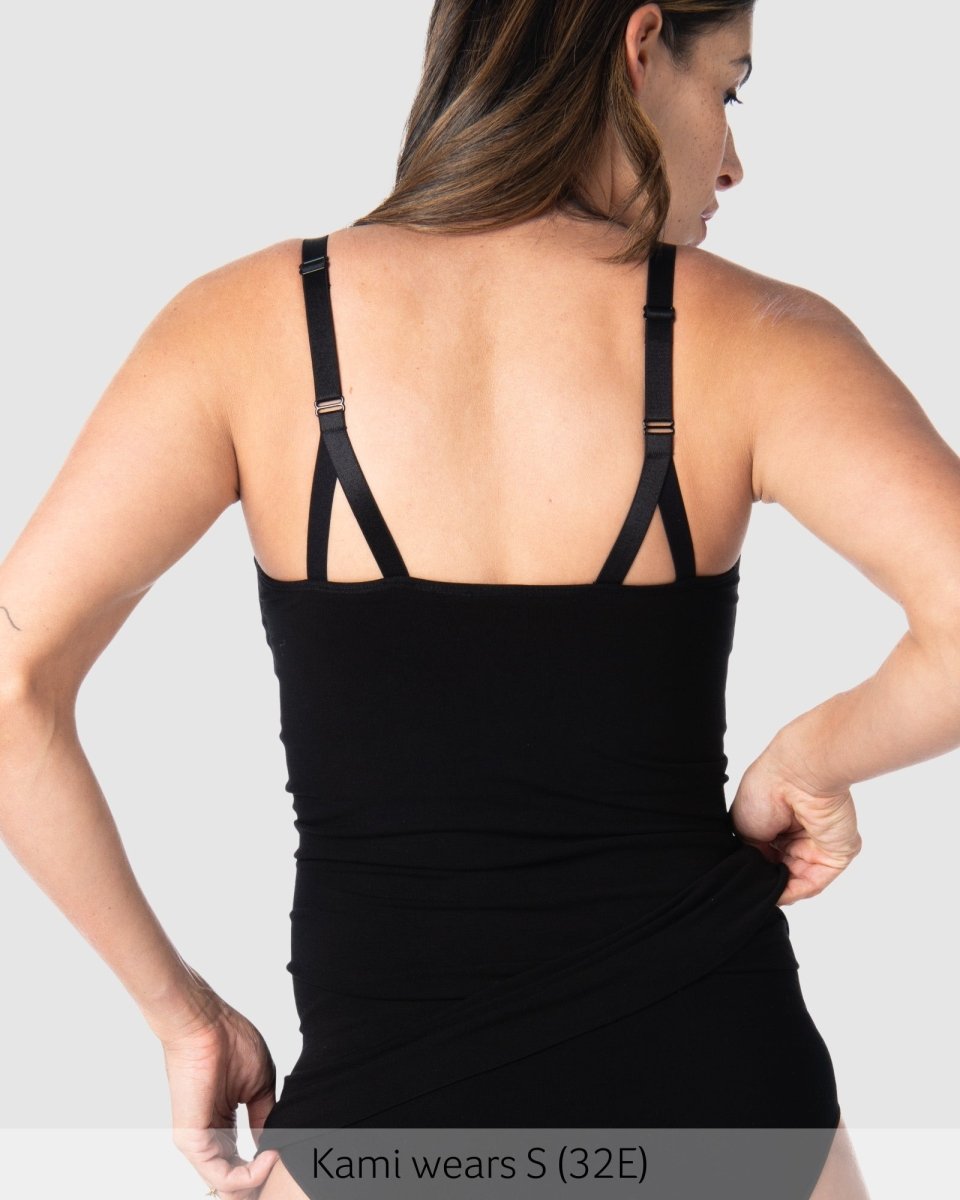 My Necessity FlexFit Nursing Camisole - Black - Hotmilk Lingerie