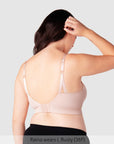 My Necessity 2.0 FlexFit Nursing Bra Ballet Pink Busty - Back View - Seamless Maternity Bra for Larger Busts - Hotmilk Lingerie