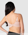 My Necessity 2.0 FlexFit Nursing Bra Ballet Pink - Back View - Seamless Maternity Nursing Bra - Hotmilk Lingerie