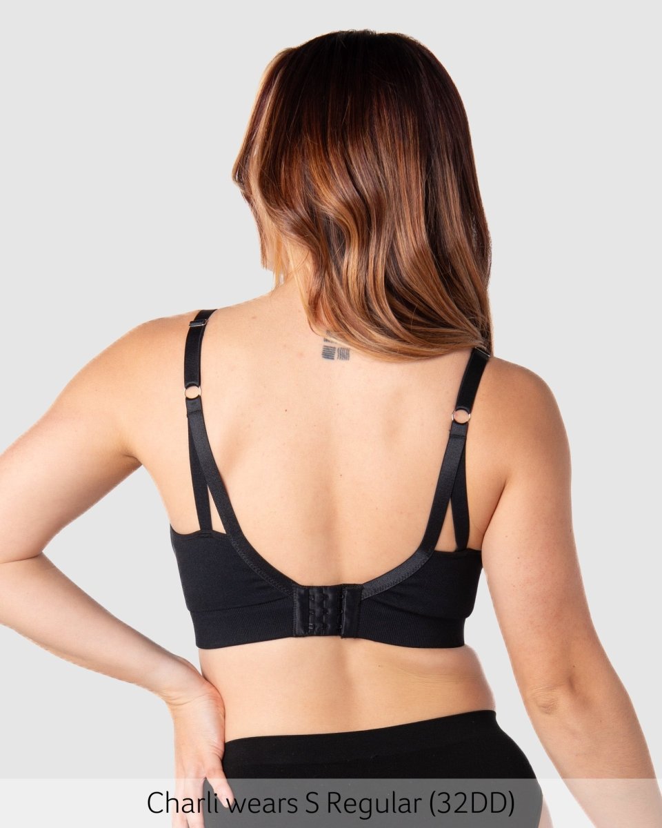 My Necessity 2.0 FlexFit Nursing Bra - Black - Hotmilk Lingerie