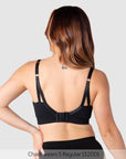 My Necessity 2.0 FlexFit Nursing Bra Black - Back View - Seamless Maternity & Breastfeeding Bra - Hotmilk Lingerie