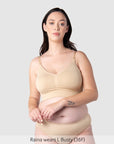 My Necessity 2.0 FlexFit Nursing Bra Frappe Busty - Front View - Seamless Maternity Bra for Larger Busts - Hotmilk Lingerie