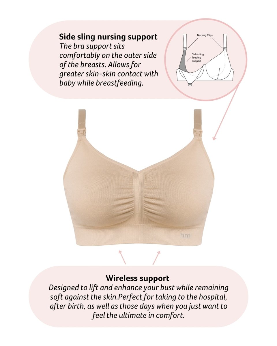 My Necessity 2.0 FlexFit Nursing Bra - Frappe Busty - Hotmilk Lingerie
