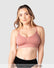 My Necessity 2.0 FlexFit Nursing Bra Sunrise - Front View - Seamless Maternity & Breastfeeding Bra - Hotmilk Lingerie