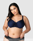 Obsession T-Shirt Nursing Bra - Navy - Hotmilk Lingerie