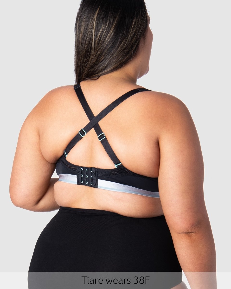 Reactivate Sports Nursing Bra - Black - Hotmilk Lingerie
