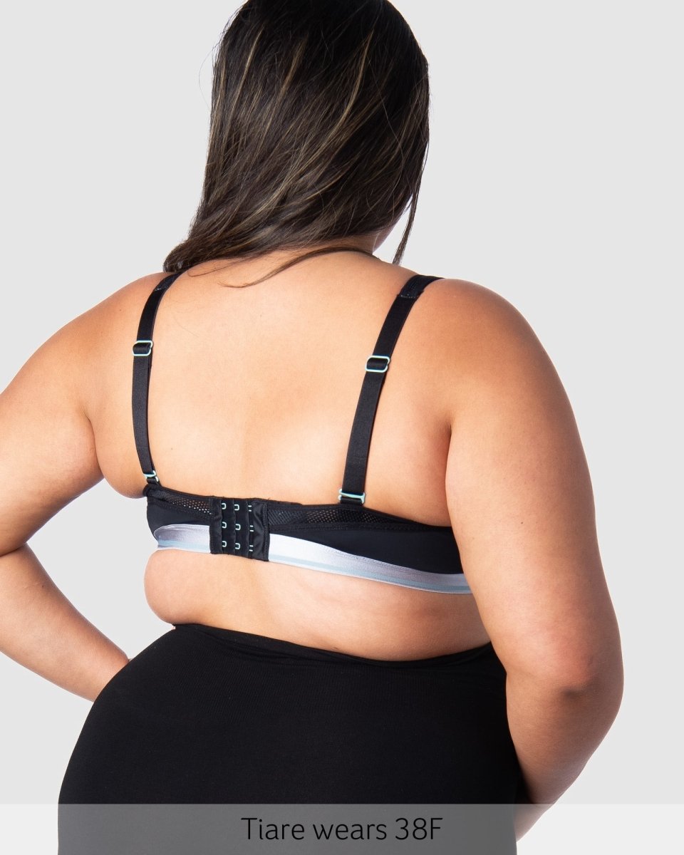 Reactivate Sports Nursing Bra - Black - Hotmilk Lingerie