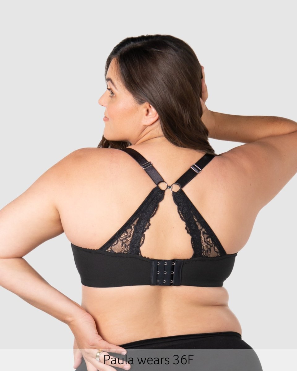 Temptation Full Cup Nursing Bra - Black - Hotmilk Lingerie