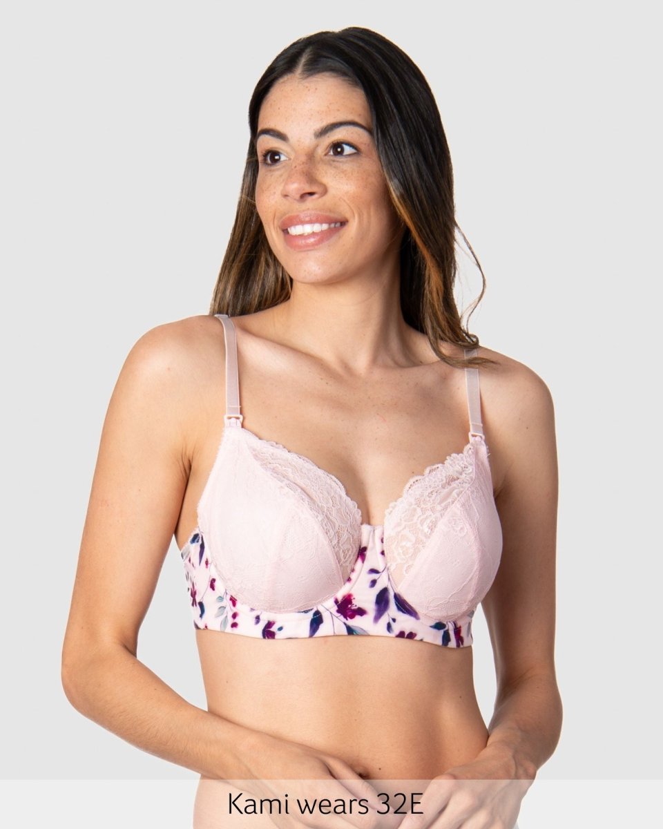 Temptation Full Cup Nursing Bra - Bloom - Hotmilk Lingerie