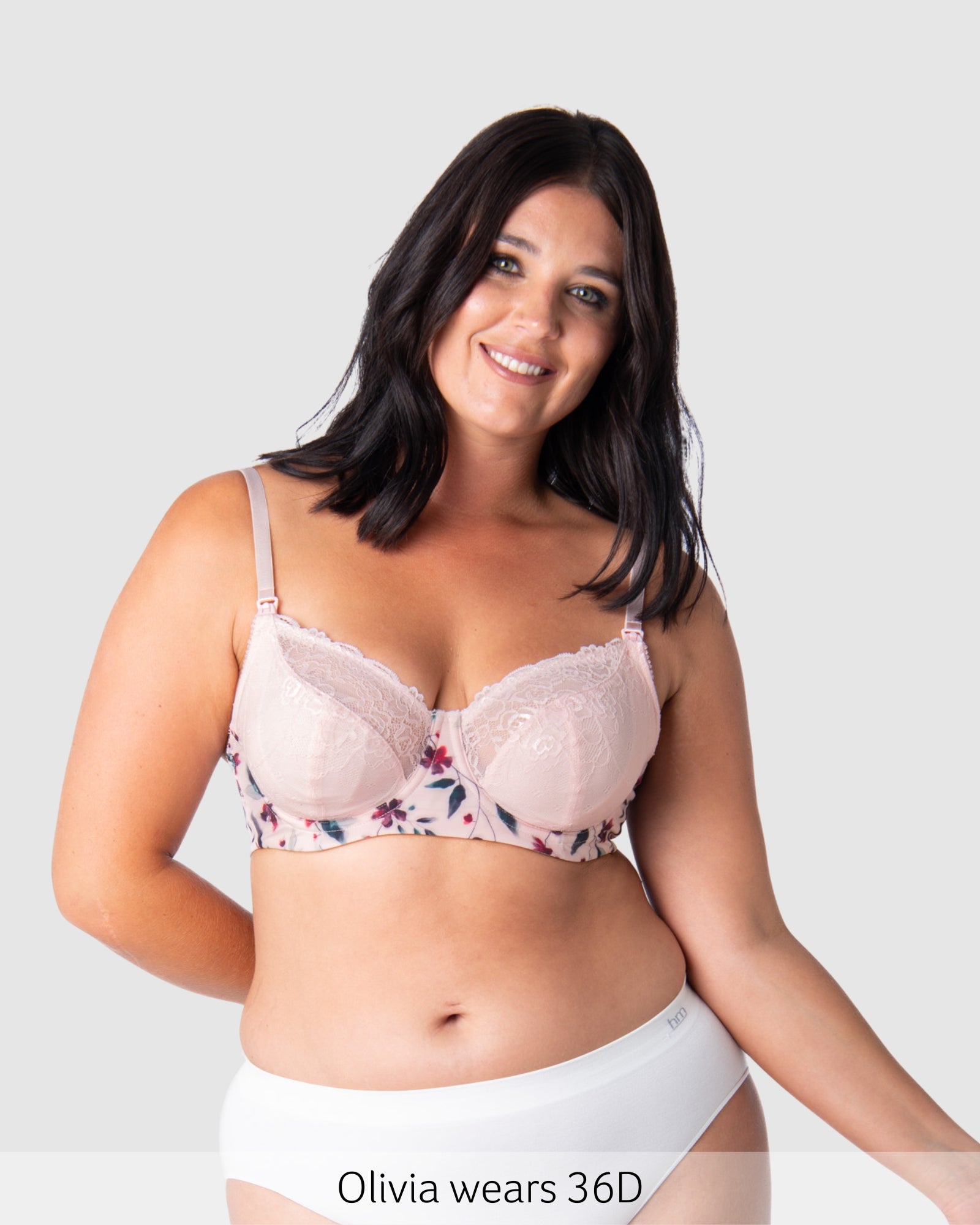Temptation Lace Nursing Bra - Bloom