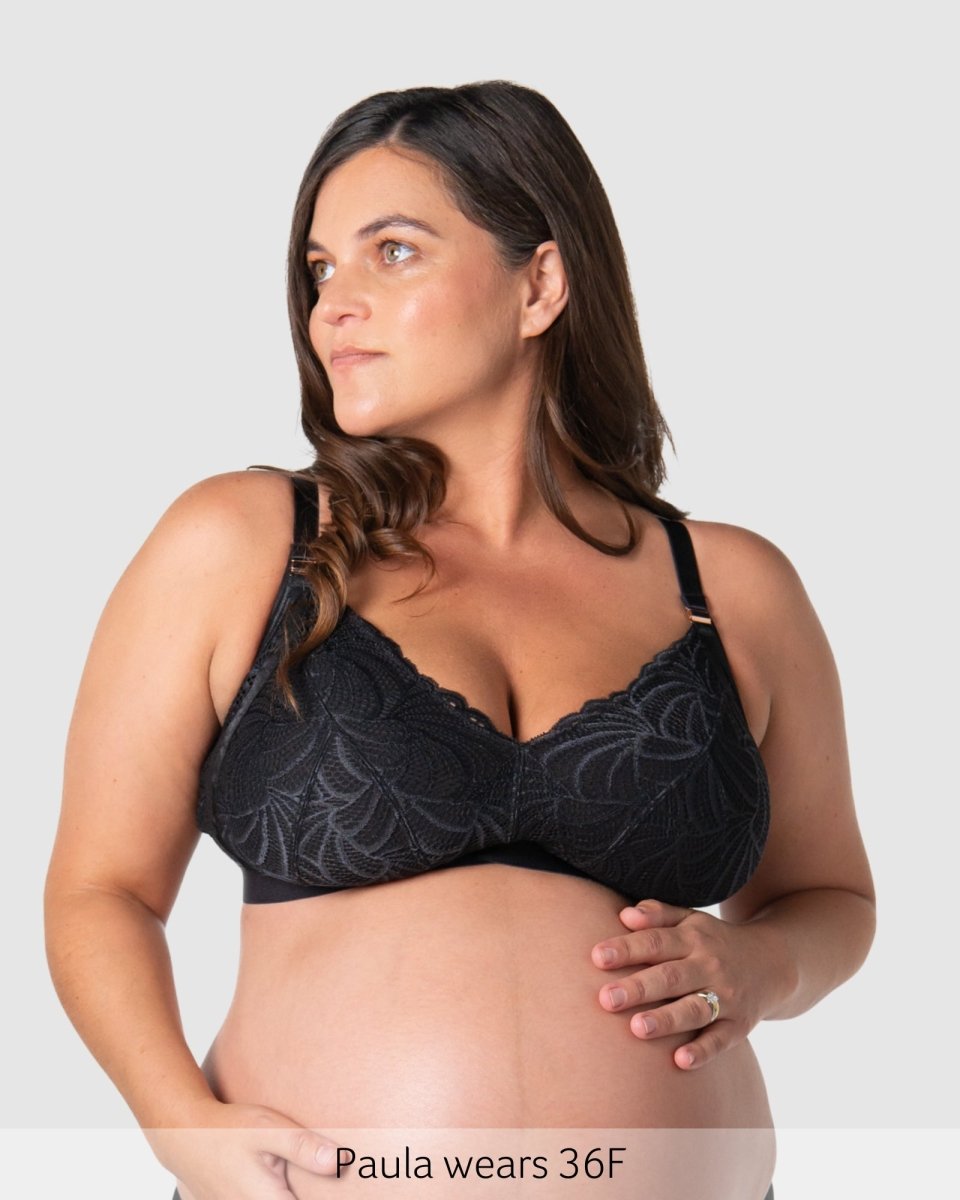 Warrior 2.0 FlexFit Nursing Bra - Black - Hotmilk Lingerie