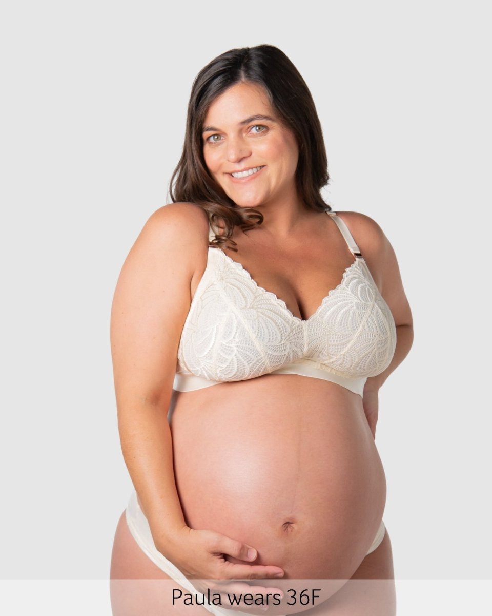 Warrior 2.0 FlexFit Nursing Bra - Ivory - Hotmilk Lingerie
