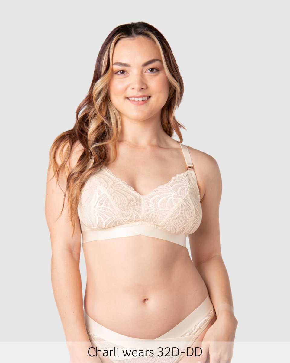 Warrior 2.0 FlexFit Nursing Bra - Ivory - Hotmilk Lingerie