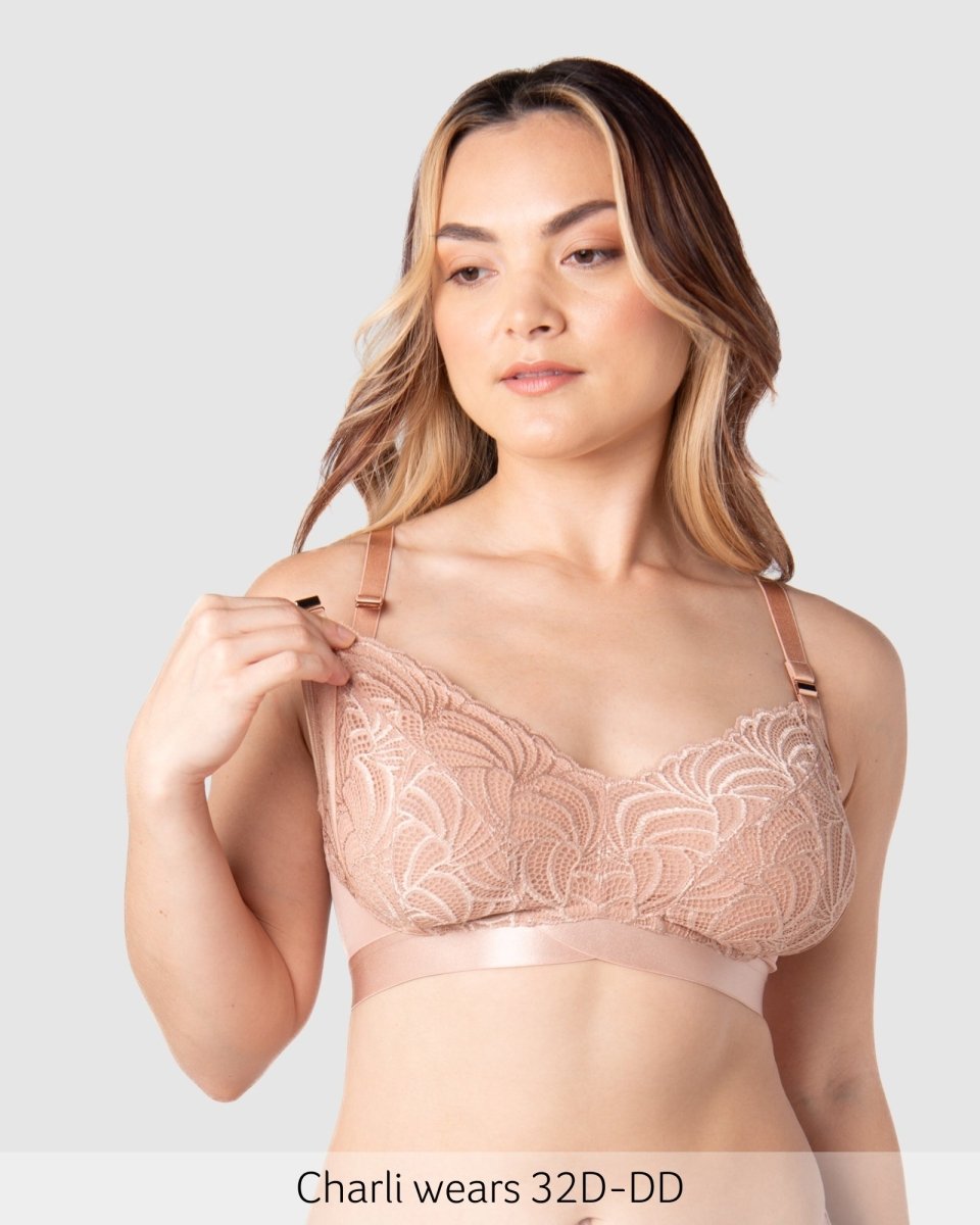 Warrior 2.0 FlexFit Nursing Bra - Bronze - Hotmilk Lingerie