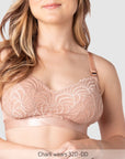 Warrior 2.0 FlexFit Nursing Bra Bronze - Crop View - Wirefree Maternity Nursing Bra - Hotmilk Lingerie