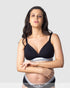 Icon Cotton T-shirt Nursing Bra - Black - Hotmilk Lingerie