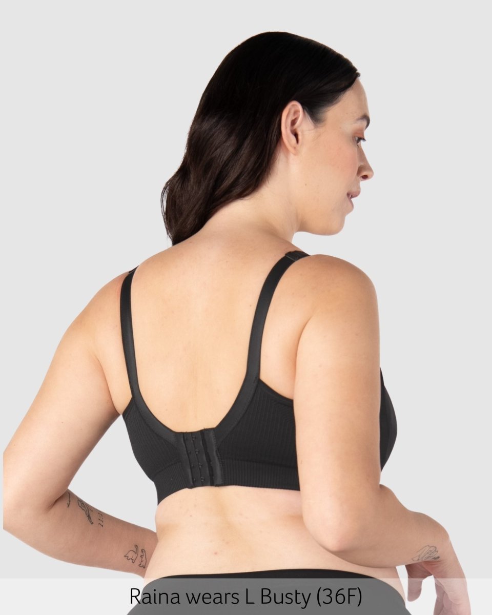 My Everyday FlexFit Nursing Bra - Black Busty - Hotmilk Lingerie