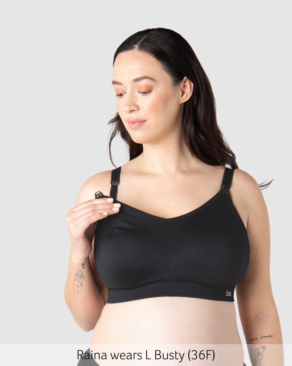 My Everyday FlexFit Nursing Bra - Black Busty - Hotmilk Lingerie