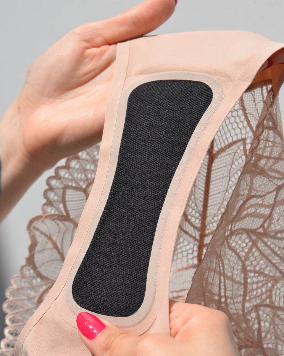 The Classic Vanishing Bikini Brief - Cashmere - Hotmilk Lingerie