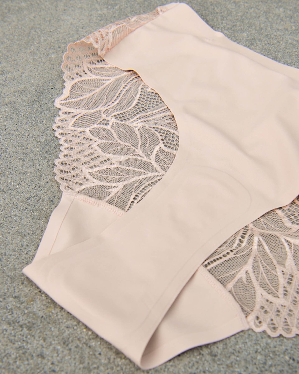 The Classic Vanishing Bikini Brief - Cashmere - Hotmilk Lingerie