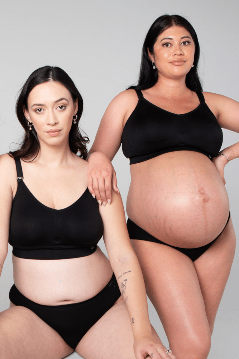 My Everyday FlexFit Nursing Bra - Black Busty - Hotmilk Lingerie