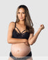 Warrior Balconette Nursing Bra - Black - Hotmilk Lingerie
