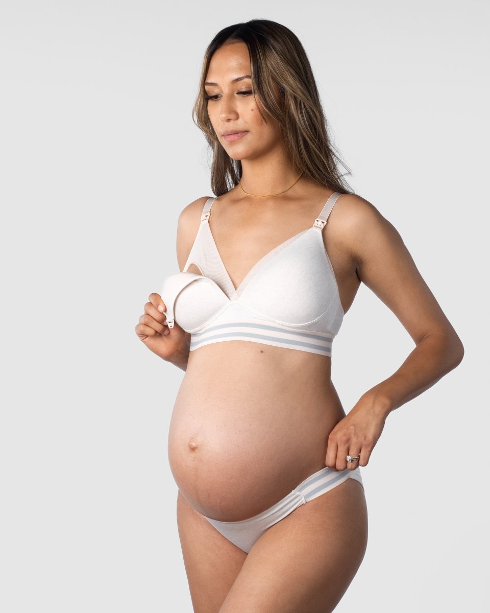 Elevate Cotton Shell T-Shirt Nursing Bra - Wirefree - Hotmilk Lingerie