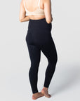 HOTMILK MATERNITY UK MY NECESSITY BLACK PREGNANCY LEGGINGS