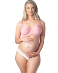 Hotmilk Maternity Lingerie UK OBSESSION PALE ROSE CONTOUR NURSING BRA - FLEXI UNDERWIRE