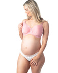 Hotmilk Maternity Lingerie UK OBSESSION PALE ROSE CONTOUR NURSING BRA - FLEXI UNDERWIRE